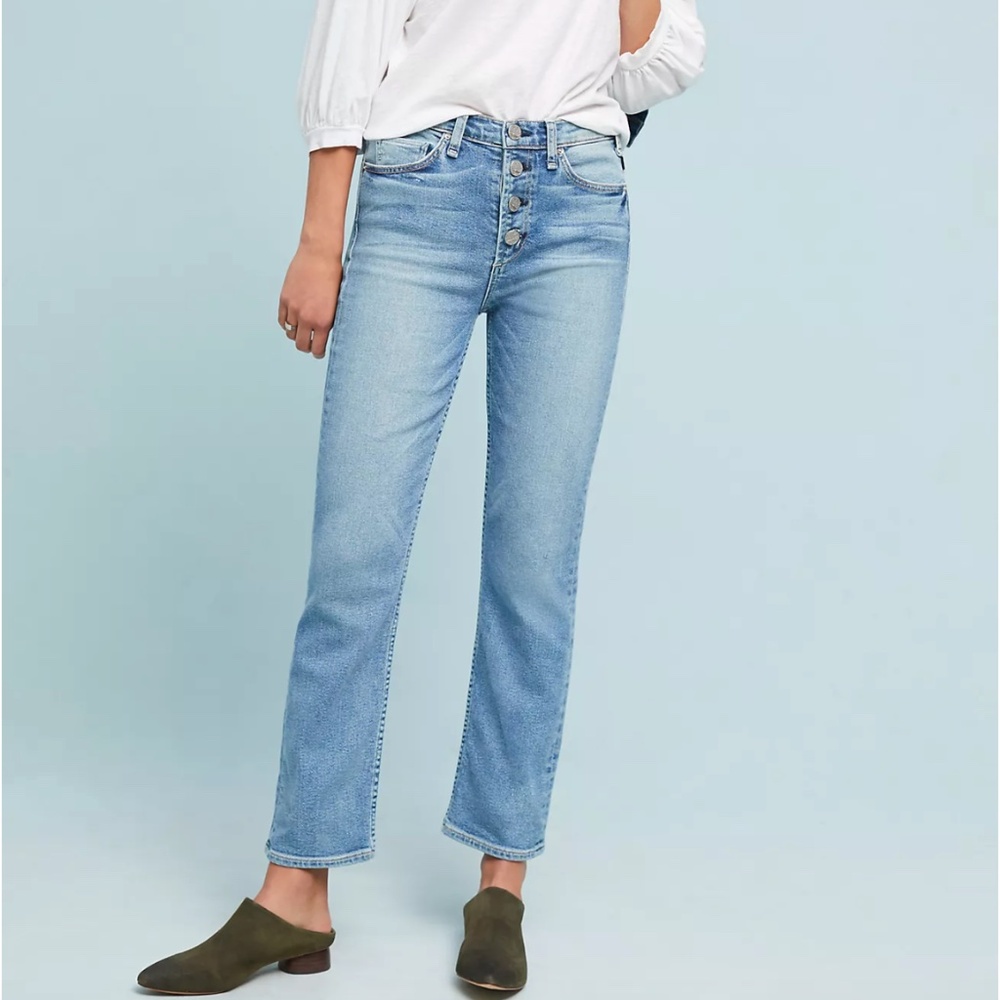McGuire Valetta High-Rise Straight Jeans Size 25